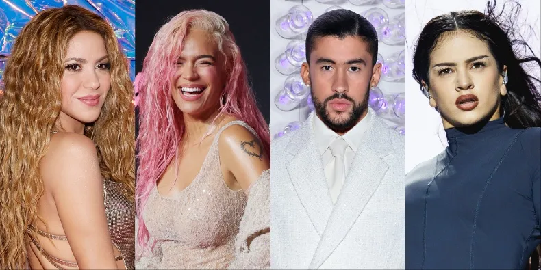Shakira, Karol G, Bad Bunny, Rosalía, and More Nominated for 2023 Latin Grammy Awards